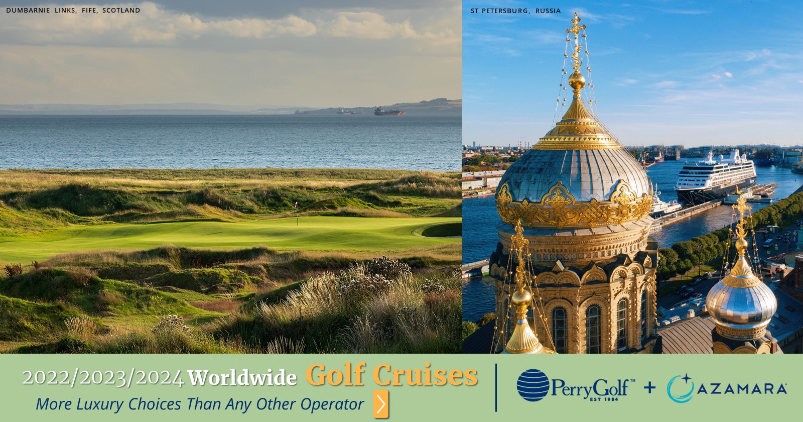 Luxury Golf Cruises Azamara The Open PerryGolf